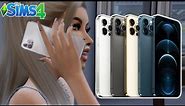 IPHONE 12 IN THE SIMS 4 | Default Replacement Mod Tutorial