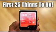 Samsung Galaxy Z Flip 5 - First 25 Things To Do!
