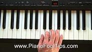 How To Play The Piano- Playing By Numbers