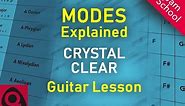 Modes Explained Effective and Crystal Clear (Guitar Tutorial with Examples)