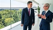 Tim Cook meets with prime minister of Spain at Apple Park - 9to5Mac