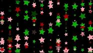 Falling Christmas Stars - HD Video Background Loop