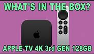 Apple TV 4K 3rd Generation 128GB WiFi + Ethernet Unboxing - What’s in the Box?