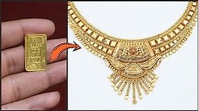 24K Necklace Design Making | Proof of Pure Gold Jewellery | How it's Made - Gold Smith Jack