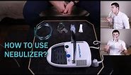 How to use a nebulizer machine? Unbox, demo and instructions