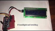 Arduino LCD backLight problem (SOLVED)