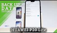 How to Back Up Data in HUAWEI P20 Lite - Enalbe Google Backup |HardReset.Info
