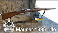 Spanish Mauser M1893 bolt action rifle in 7x57mm review