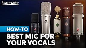 Choosing the Best Mic for Your Vocals? Five 5-star Mics Compared