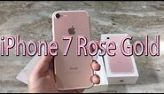 iPhone 7 Rose Gold Unboxing & First Look