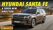 New Hyundai Santa Fe review - Will you buy it over a Toyota Fortuner? | First Drive | Autocar India