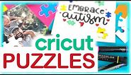 HOW TO MAKE A PUZZLE WITH CRICUT | Cricut Print Then Cut Puzzle | Cricut Draw Then Cut Puzzles