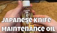 Pure Tsubaki Japanese Knife Oil - How To Use To Protect Your Knife