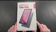 Lenovo Tab M9 Unboxing And Setup