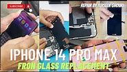 iphone 14 Pro Max Front Glass Replacement || Broken Glass