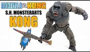 S.H. MonsterArts KONG Godzilla VS Kong 2021 Figure Review