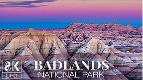 Striking Landscapes of Badlands National Park - 8K HDR Wallpaper Slideshow (NO MUSIC)