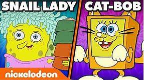 60 MINUTES of SpongeBob’s BEST Disguises 🥸 | Nickelodeon Cartoon Universe