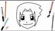 How To Draw Sasuke Easy Step By Step | Cute Sasuke Uchiha From Naruto Drawing Tutorial
