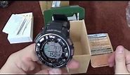 Casio ProTrek PRW-2500-1ER Unboxing and Review