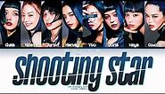 [Karaoke] XG "SHOOTING STAR" (Color Coded Eng/Rom/Han/가사) (8 Members)