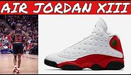 Michael Jordan Wearing The Air Jordan 13 White Red (Raw Highlights)
