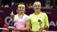 2015 Qatar Total Open Final WTA Highlights | Lucie Safarova vs Victoria Azarenka