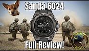 Sanda 6024 Military Analog Digital Quartz Watch Review