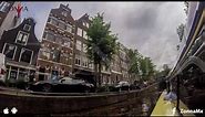 Canals of Amsterdam, Quick View!! 4K.