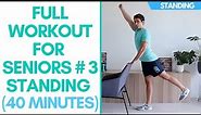 Full Workout For Seniors - Standing, No Equipment! | More Life Health