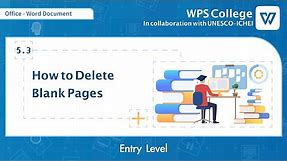 [WPS Office] Word 2.13: How to Delete Blank Page in Word Document [Tutorial]