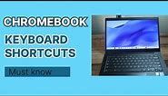 15 must-know Chromebook keyboard shortcuts