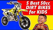 5 Best 50cc Dirt Bike for Kids in 2023 | The Best Dirt Bikes For Kids