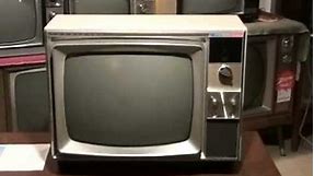 Watch a 1967 RCA Victor COLOR television
