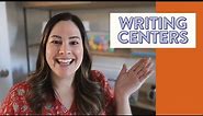 5 of my Favorite Writing Centers for Kindergarten, 1st, & 2nd grade // Using Writing Centers in K-2