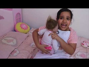 Shfa pretend play with baby and parent