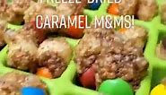 Freeze Dried Candy - Caramel M&M Explosion! Yummy!💚💙🍬