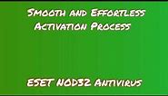 ESET NOD32 Antivirus license: How to install ESET NOD32 Antivirus activated | Download ESET NOD32