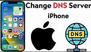 How to Change DNS Server on iPhone