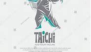 Silhouette Person Tai Chi Gesture Position Stock Vector (Royalty Free) 2283173849 | Shutterstock