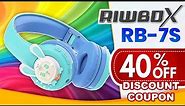 RIWBOX RB-7S Bluetooth Wireless LED KIDS Headphones Review: Things To Know