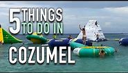 5 Things To Do In Cozumel