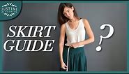 Find the perfect skirt for your body type | SKIRT GUIDE - SPRING FASHION | Justine Leconte