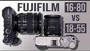 Which Lens is Better for Your Needs? | Fujifilm 16-80 vs 18-55