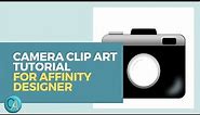 Make this Camera Clip Art in Affinity Designer