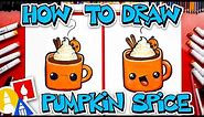 How To Draw Pumpkin Spice Hot Chocolate