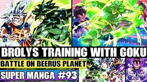 GOKU VS VEGETA BEGINS! Brolys Training On Beerus Planet Dragon Ball Super Manga Chapter 93 Review