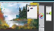 Setting Up Your Color Palette to Paint Bob Ross' Mystic Mountain - Corel Discovery Center