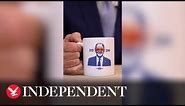 Joe Biden drinks from Dark Brandon coffee mug in 2024 campaign video