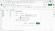 How to Make a Drop Down List in Google Sheets (2023)